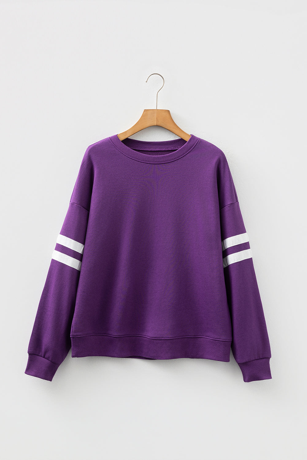 Vikings Purple Varsity Oversized Sweatshirt