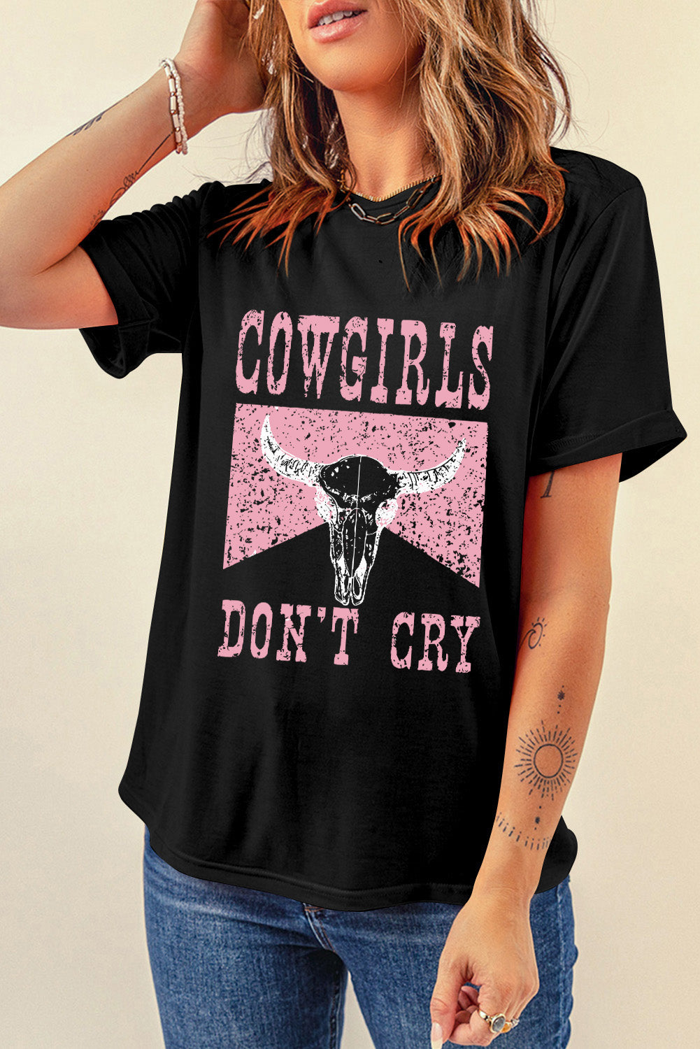 Cowgirls Don't Cry Graphic-T