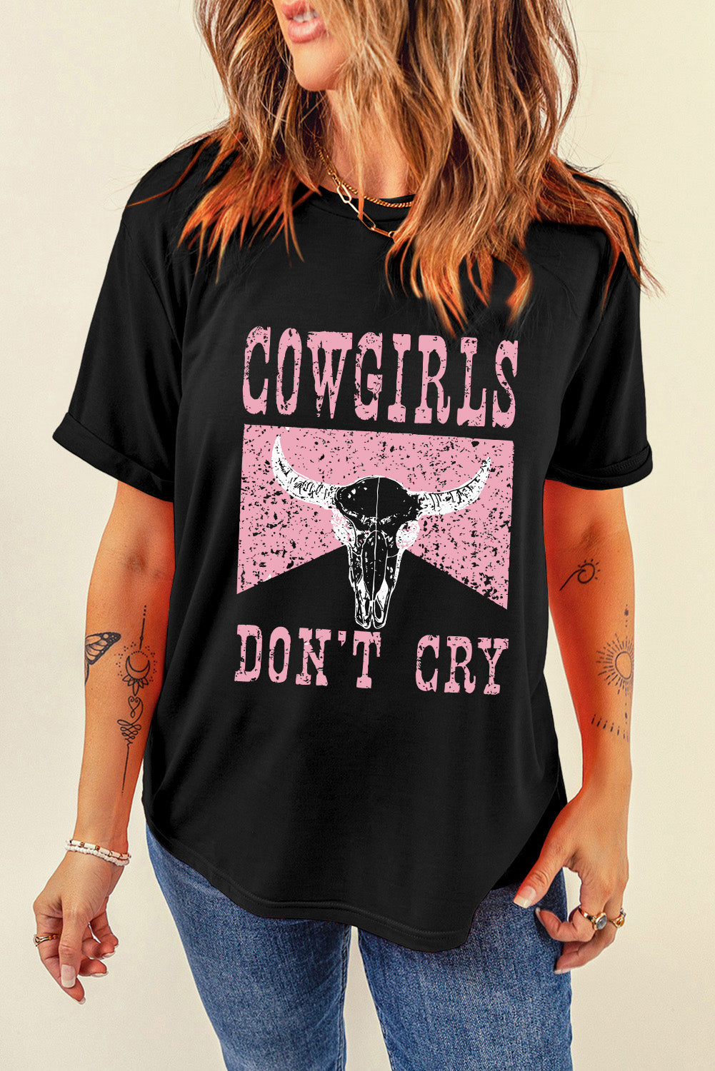 Cowgirls Don't Cry Graphic-T