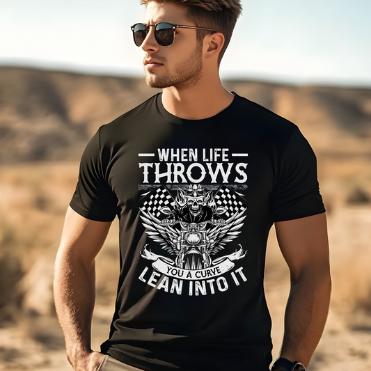 When Life Throws You a Curve T Shirt