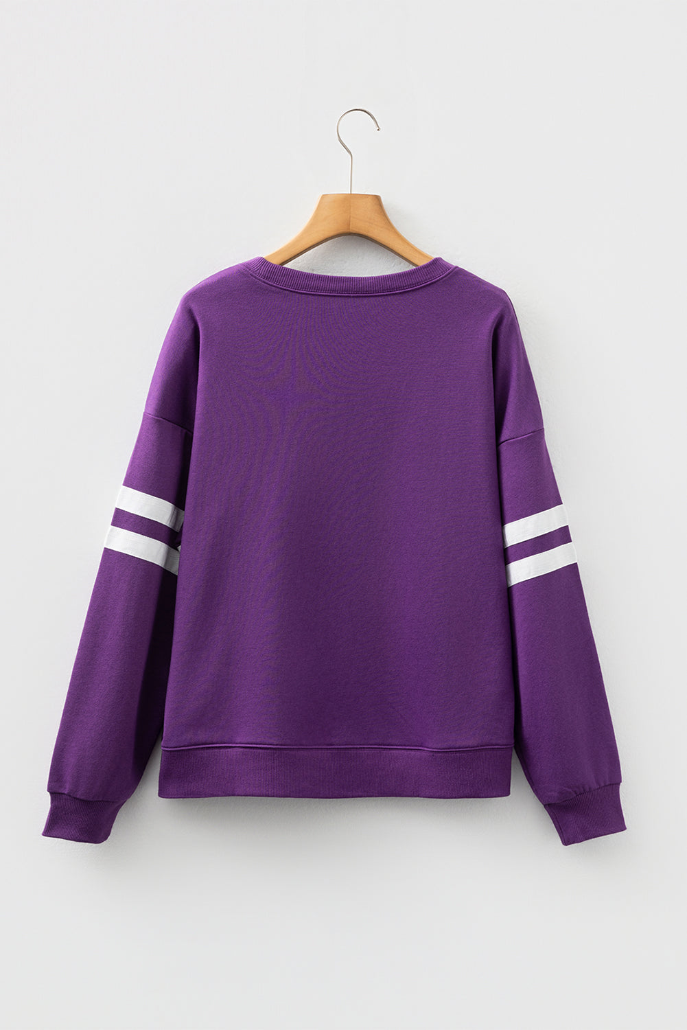 Vikings Purple Varsity Oversized Sweatshirt