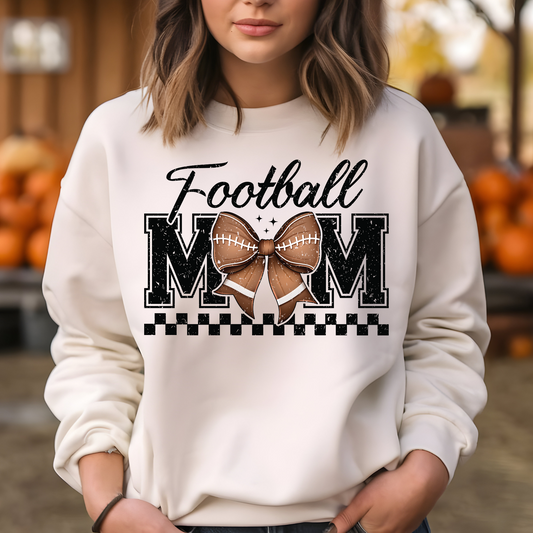 Football Mom Crewneck Sweatshirt