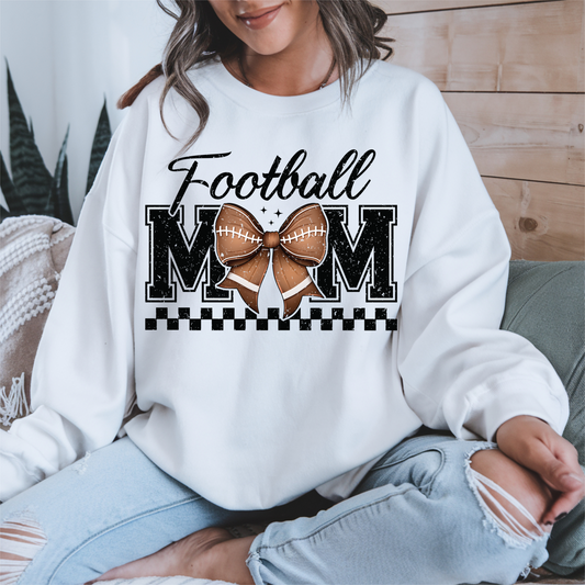 Football Mom Crewneck Sweatshirt