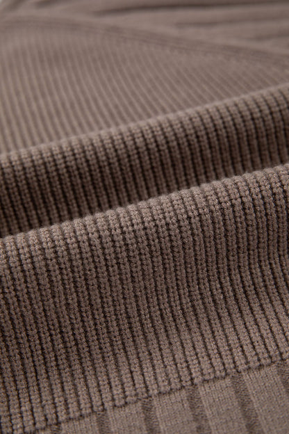 Cozy Mixed Knit Button-Up V-Neck Cardigan (S–XL)