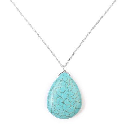 Desert Sky Turquoise Pendant Necklace