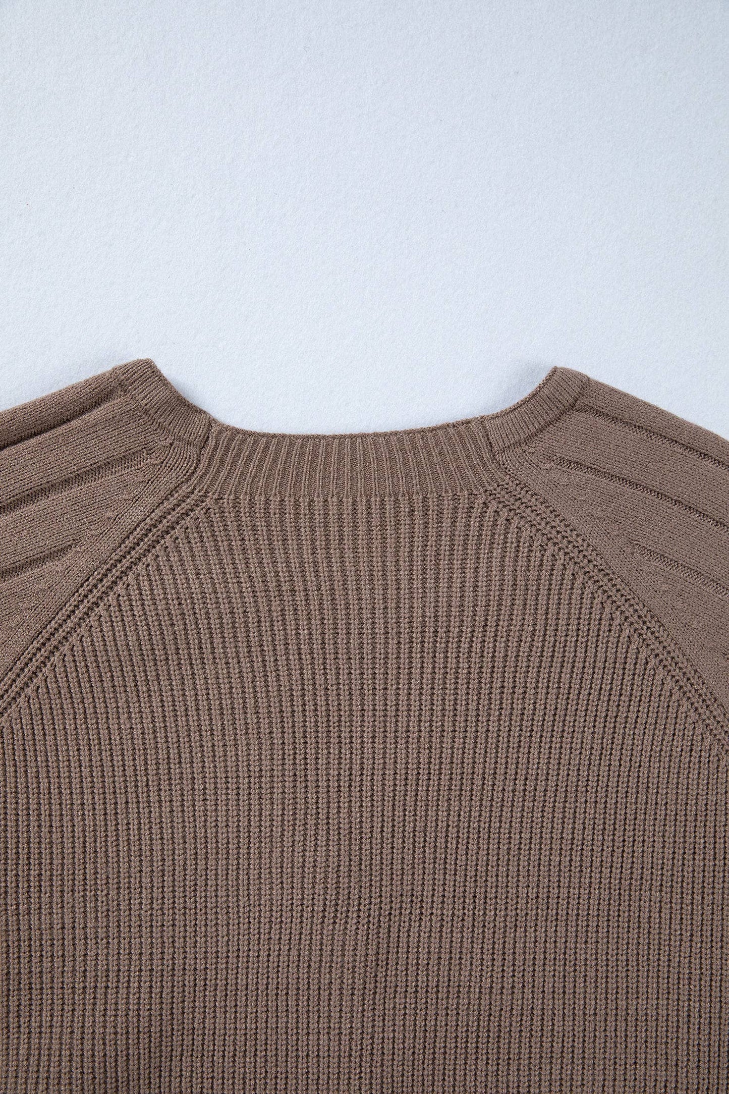 Cozy Mixed Knit Button-Up V-Neck Cardigan (S–XL)