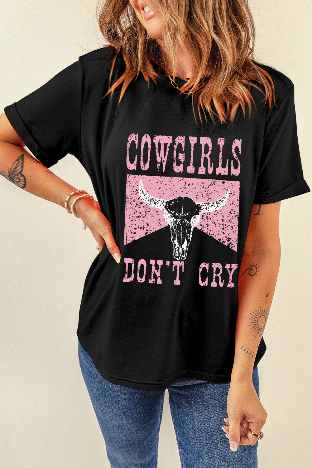 Cowgirls Don't Cry Graphic-T