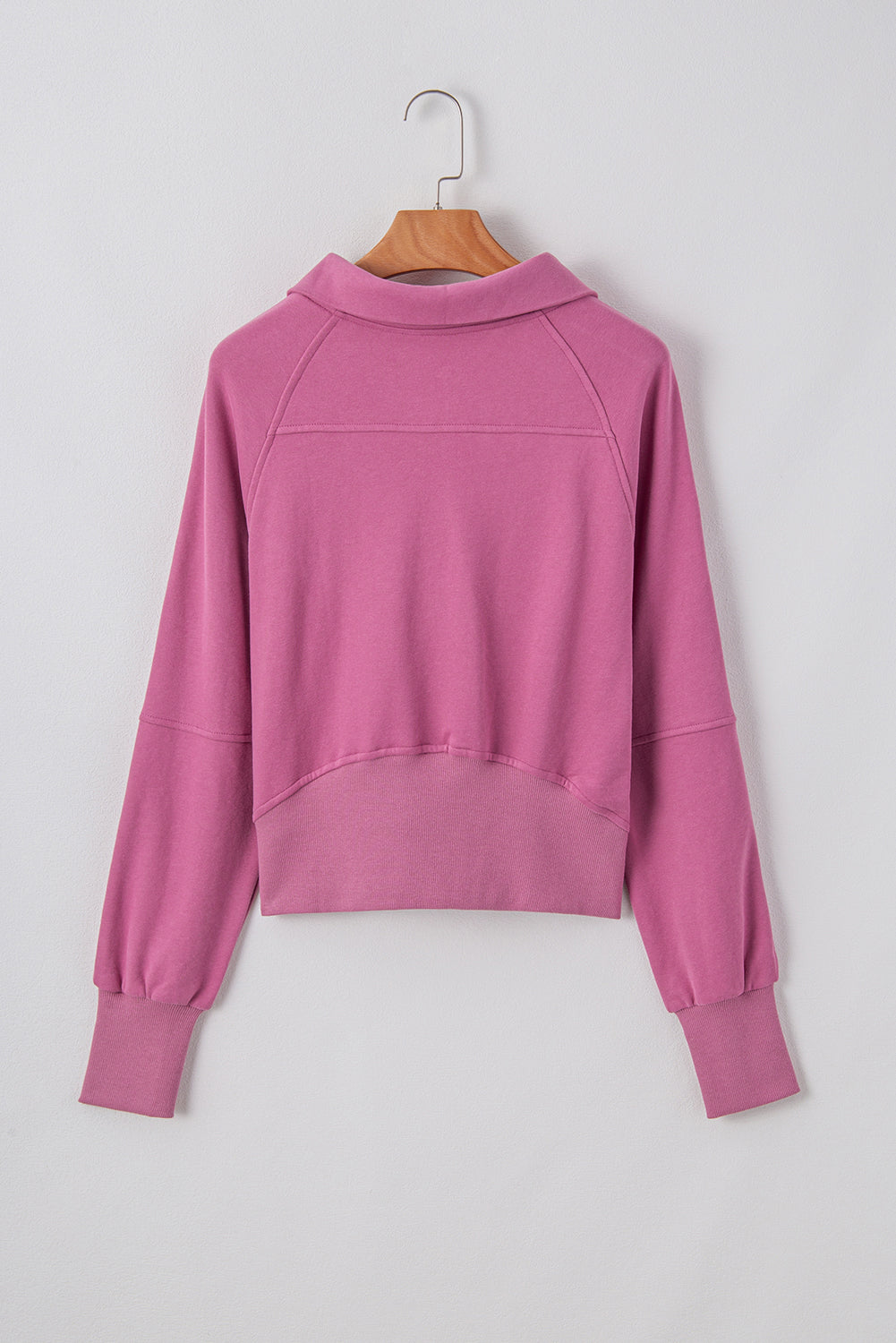 Valerian Quarter Zip Kangaroo Pocket Sweatshirt