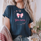 Girl Mama Pink Bow T Shirt