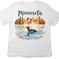 "Minnesota Loon" Fall T Shirt
