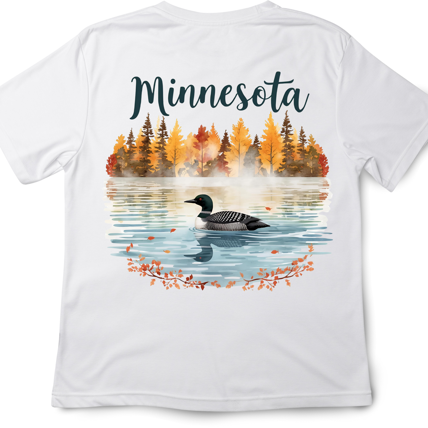 "Minnesota Loon" Fall T Shirt